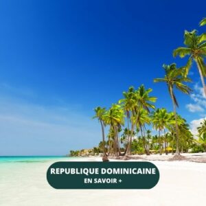 REPUBLIQUE DOMINICAINE PLAGE MER PALMIER